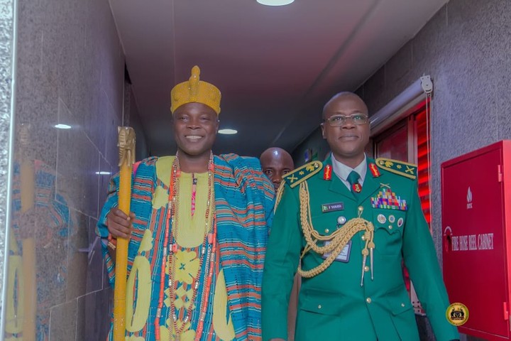 Olowu of Kuta Visits Chief of Army Staff In Abuja