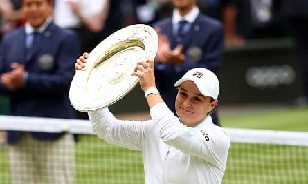 Barty Wins First Winbledon Title