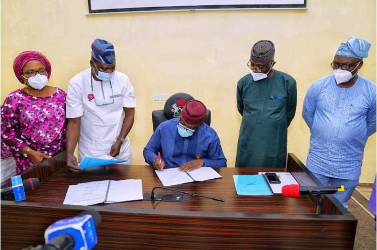 Governor Fayemi Signs Six Bills Into law