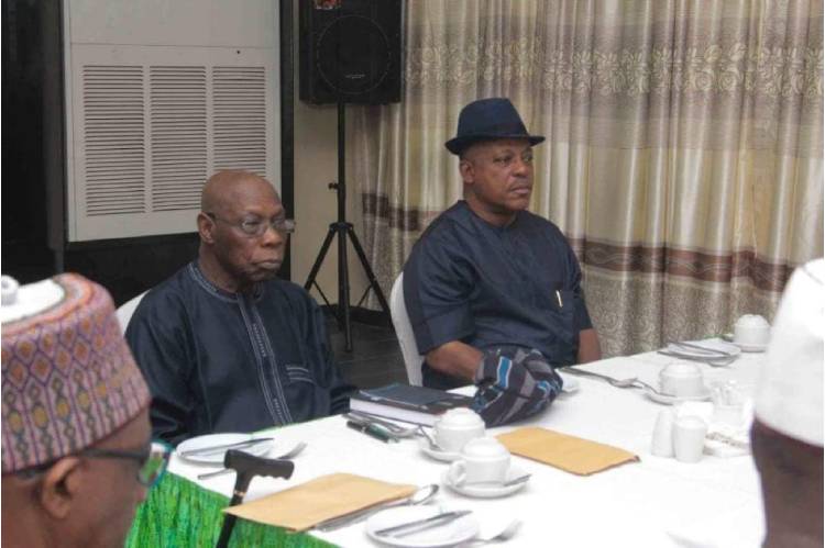 PDP Crisis: Uche Secondus Holds Close Door Meeting With Obasanjo