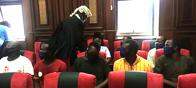 DSS Finally Presents Sunday Igboho’s Aides In Court