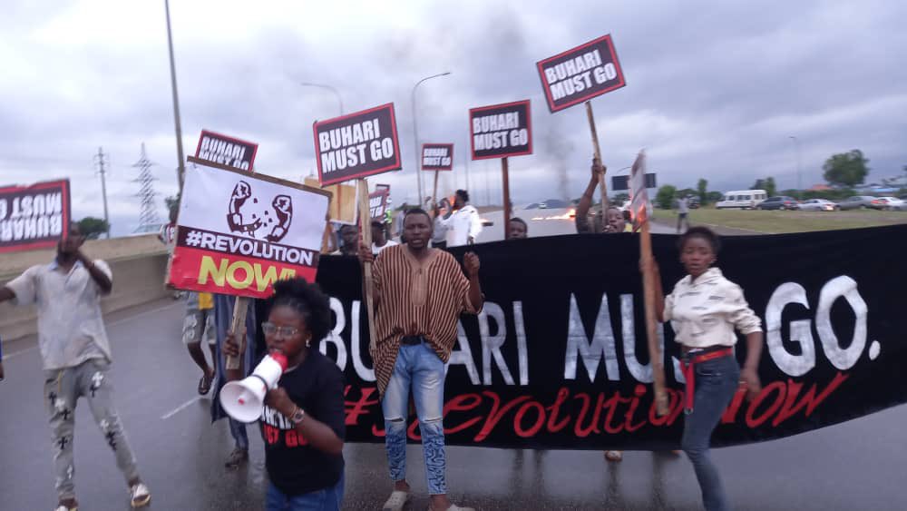 Nigeria@61: Protest Rocks Abuja