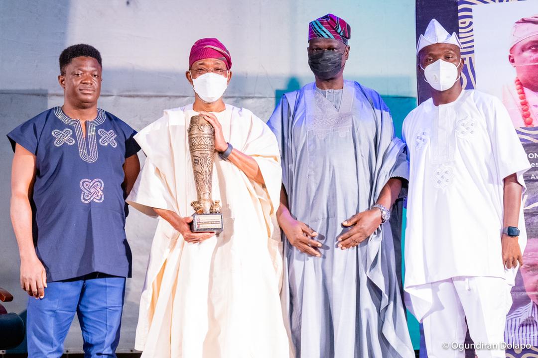 Hon. Salinsile Congratulates Aregbesola On Yoruba Personality Of The Year Award