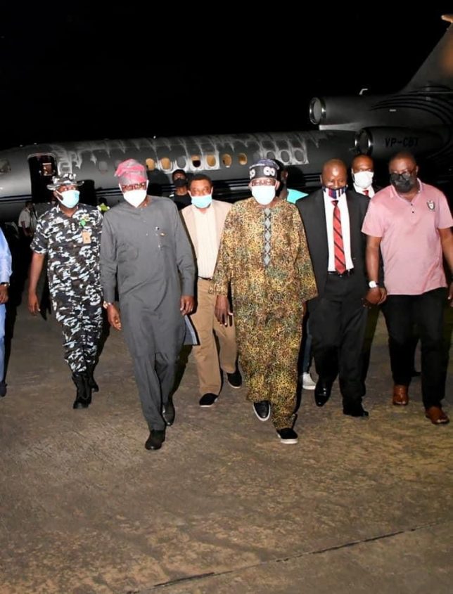 Tinubu Returns To Nigeria 