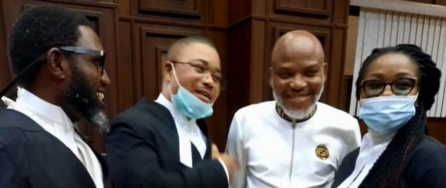 Nnamdi Kanu: IPOB Asks FG To Obey Verdict Of Court Of Appeal
