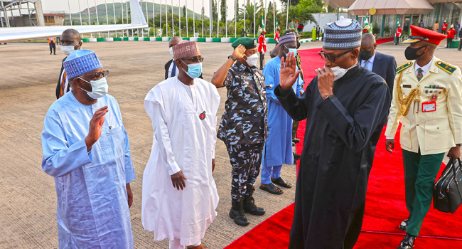 Buhari, Wife, Ministers  Depart Abuja For Turkey