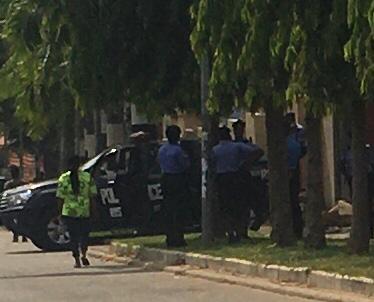 Police Take Over APC National Secretariat In Abuja 