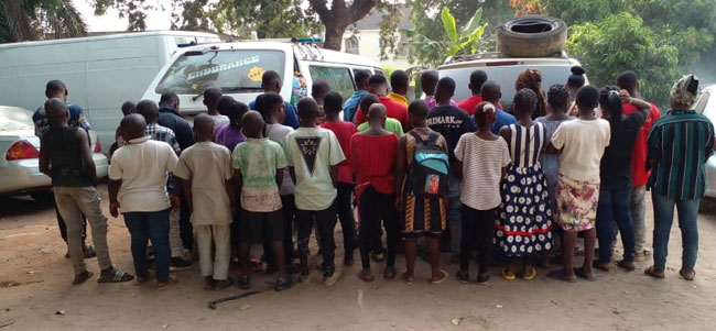 Operatives Rescue 34 Children From Traffickers, Intercept 64,000 Gun Cartridges