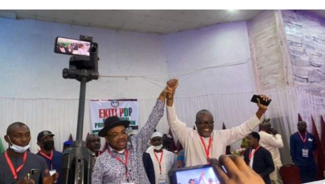 BREAKING: Fayose Candidate, Bisi Kolawole  Wins PDP Primary