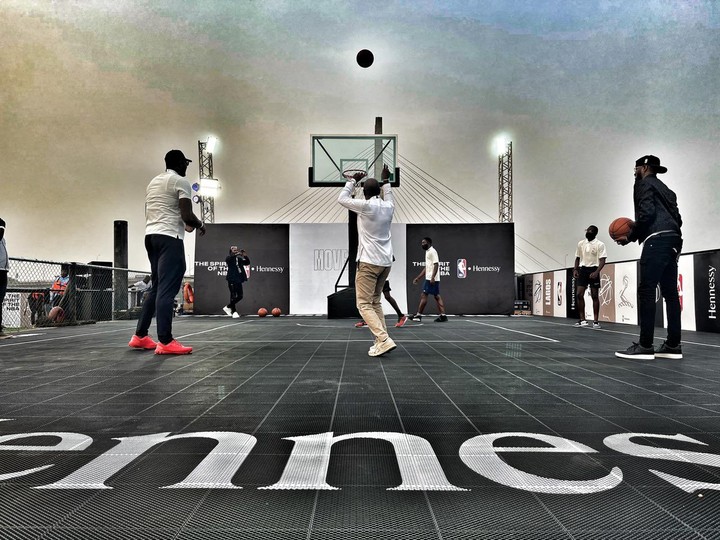 (Photos) First Floating Basketball Court In Africa Launched In Lagos OsunDefender