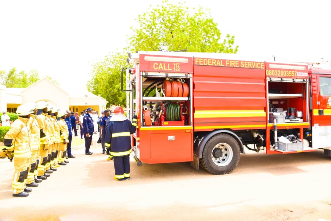 Just In: Federal Ministry of Finance Headquarters On Fire