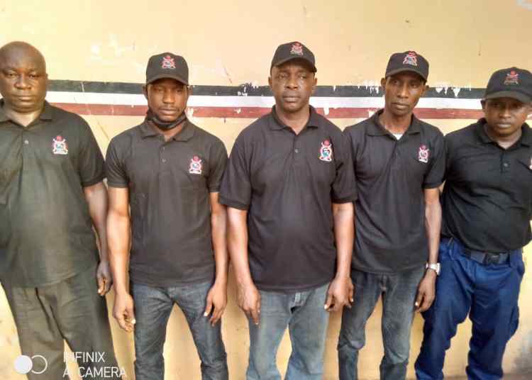 NSCDC Apprehends Fake Personnel Extorting Money From Petrol Station Owners In Kwara