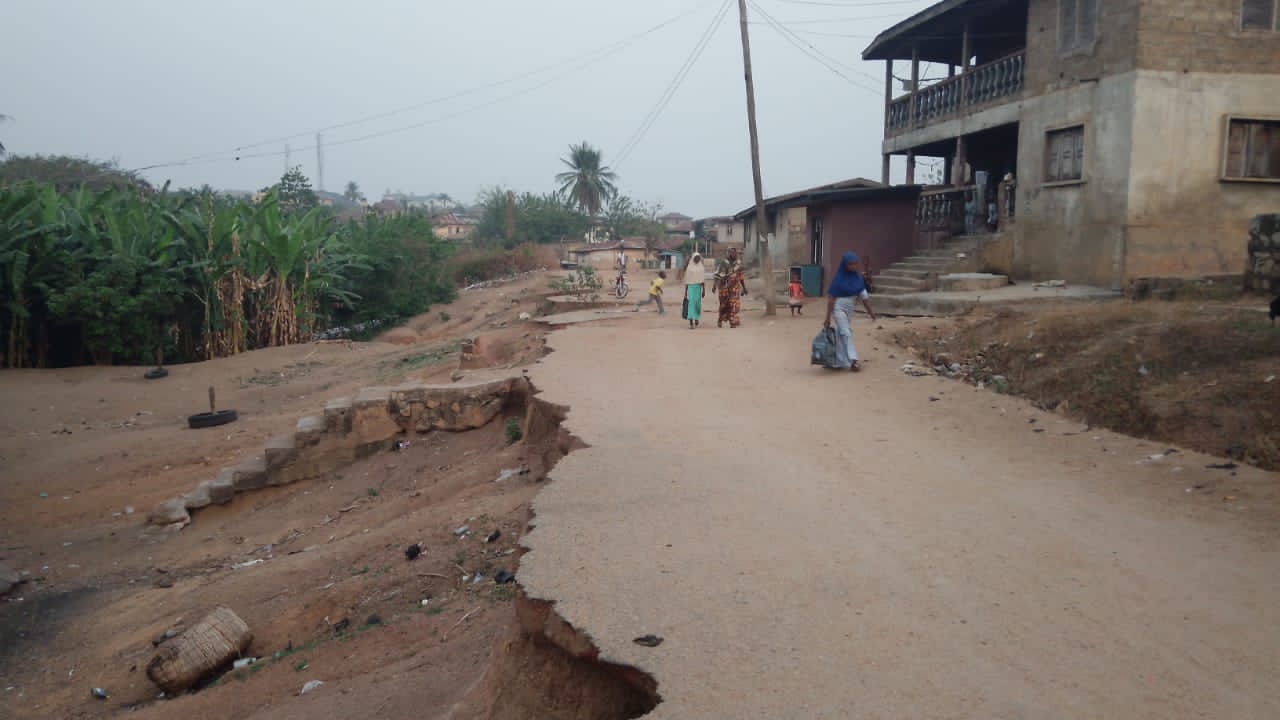 Residents Kick As Road Becomes Death Trap In Osogbo