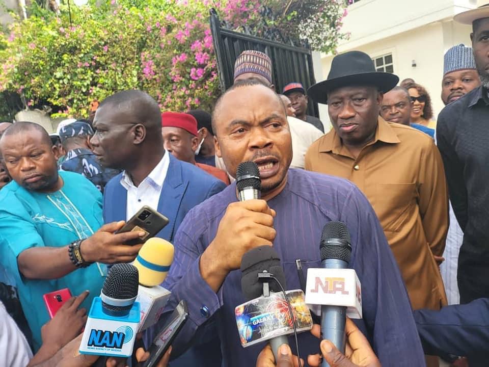 I Cannot Tell If I’m Contesting, Political Process Ongoing, Watch out, Jonathan Tells Protesters