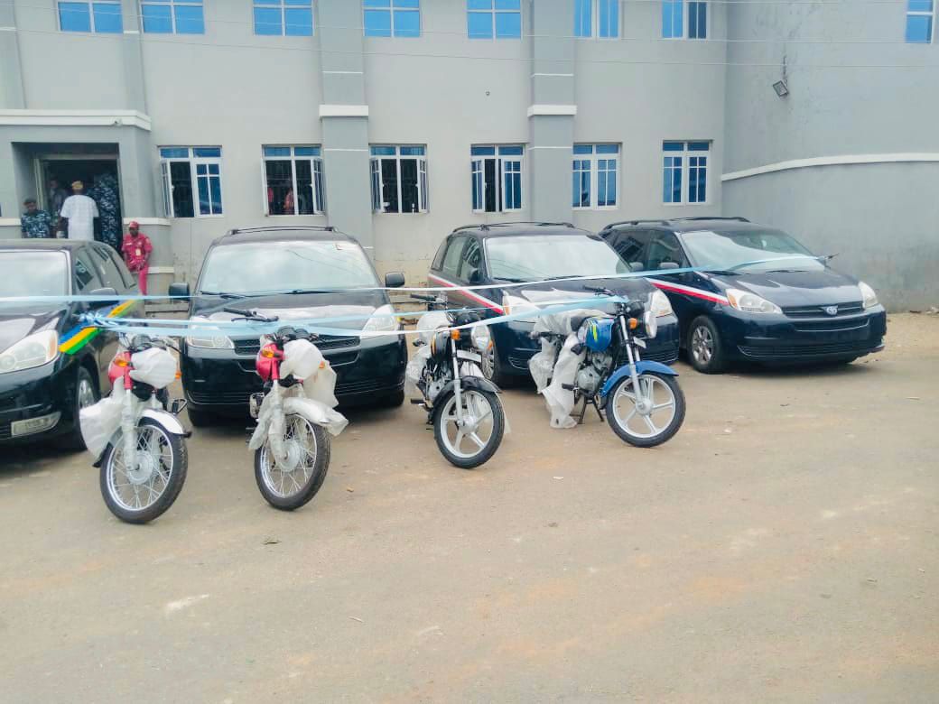 Osun NSCDC Receives Operational Vehicles
