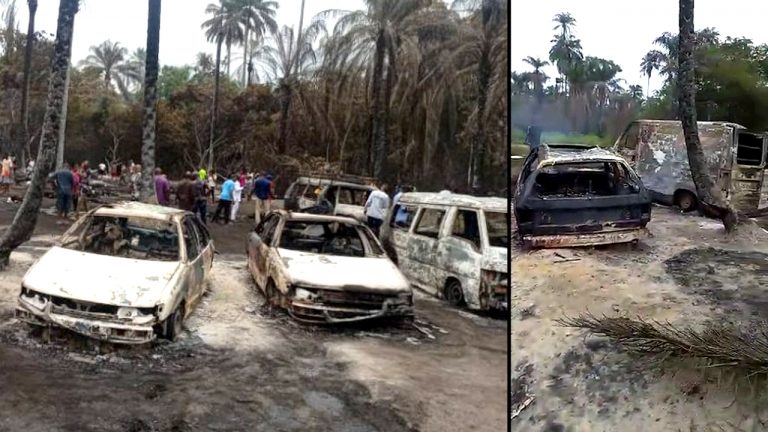 Over 50 Persons  Burnt Beyond Recognition In Imo Illegal Refinery Explosion