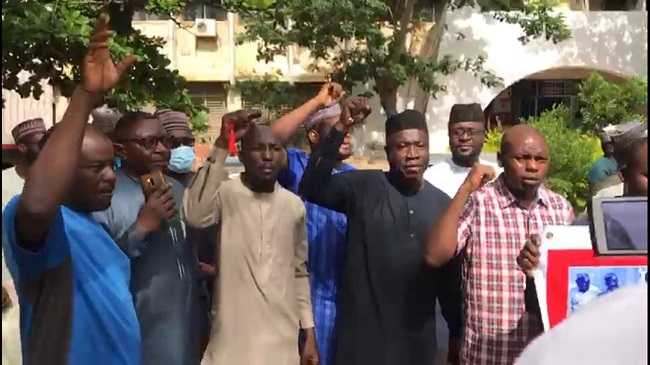 42 Days After  Abuja-Kaduna Train Attack, Families Of  Victim Captives  Protest In Kaduna