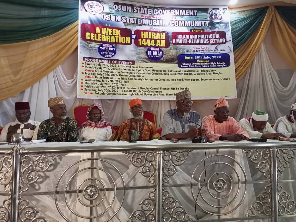 Separate Religion From Politics, Osun Muslim Community Tells CAN