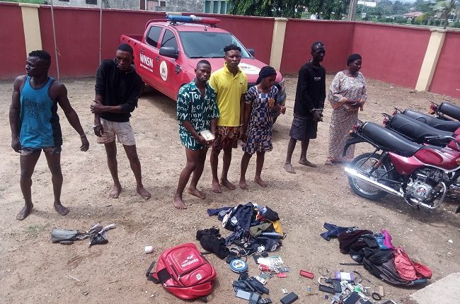 Amotekun Apprehends Ex-Convicts, Six Others For Armed Robbery In Ekiti