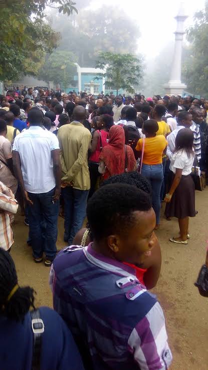Osun Students Protest, Lock School Gate