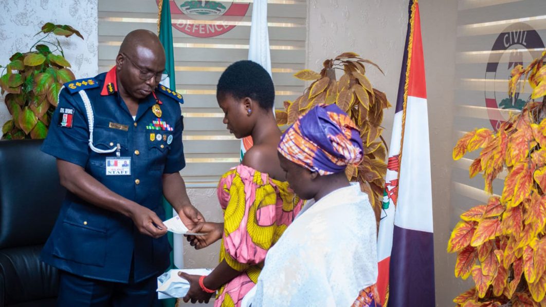 Kuje Jail Attack: NSCDC Gives N2.8M To Family Of Slain Officer