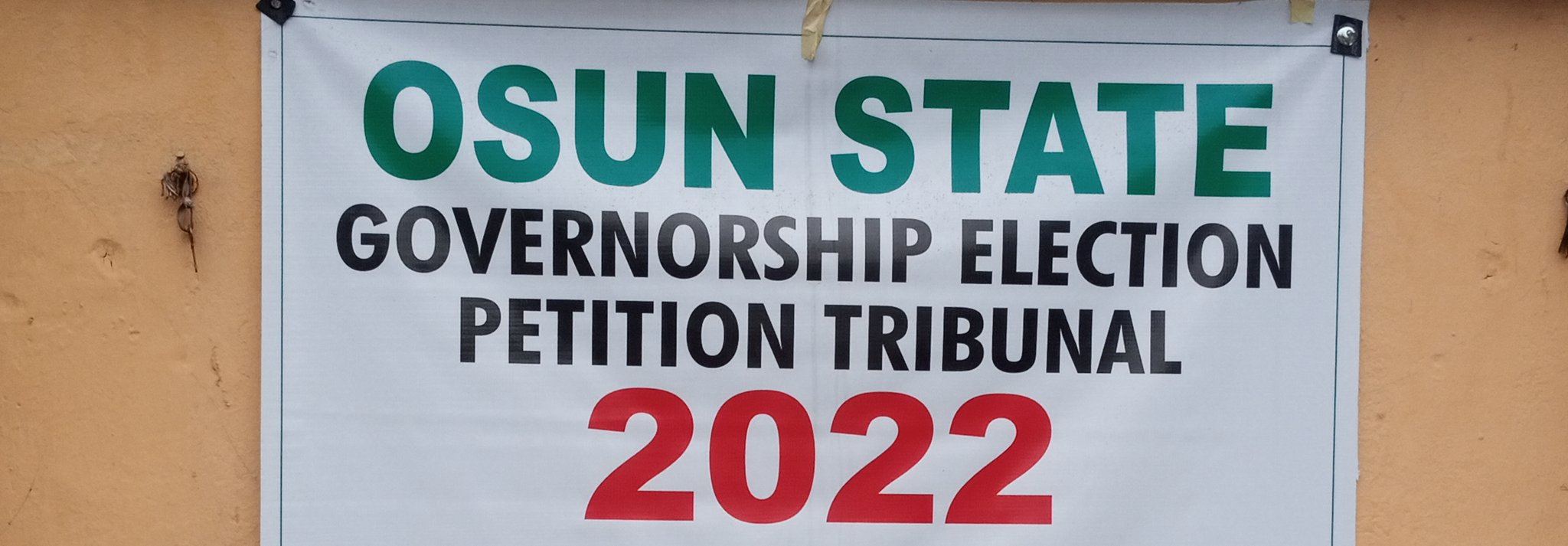 Osun Election Petition Tribunal Not Relocated To Abuja – Findings