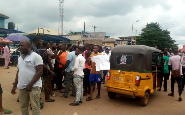 Tricycle Operators Protest Enforcement Of N15,000 Monthly Tax By Anambra Govt