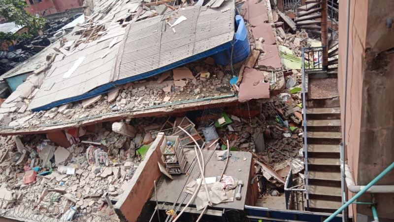 Again, Three-storey Building Collapses In Lagos 