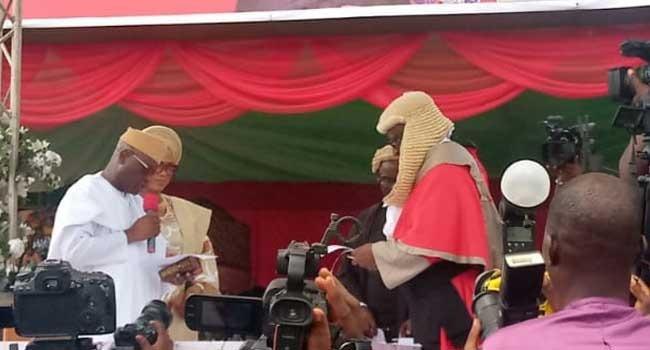 BREAKING: Oyebanji Sworn In As Ekiti Governor