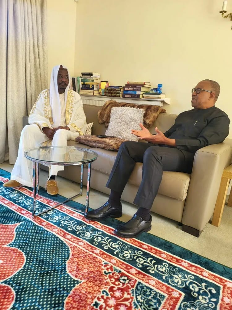 2023: Peter Obi Visits Former Emir Sanusi