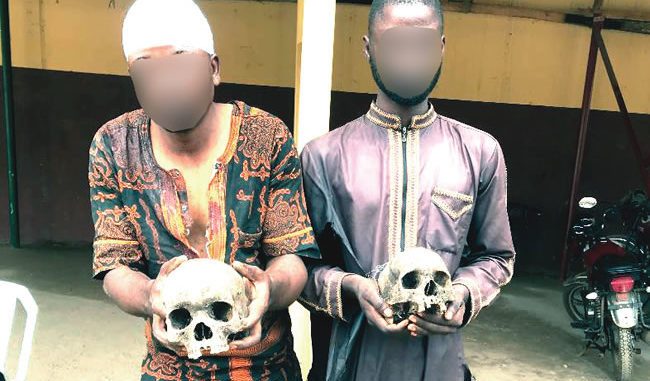 Ritualist Arrested Over Possession Of Human Skull Months After Release From Same Crime