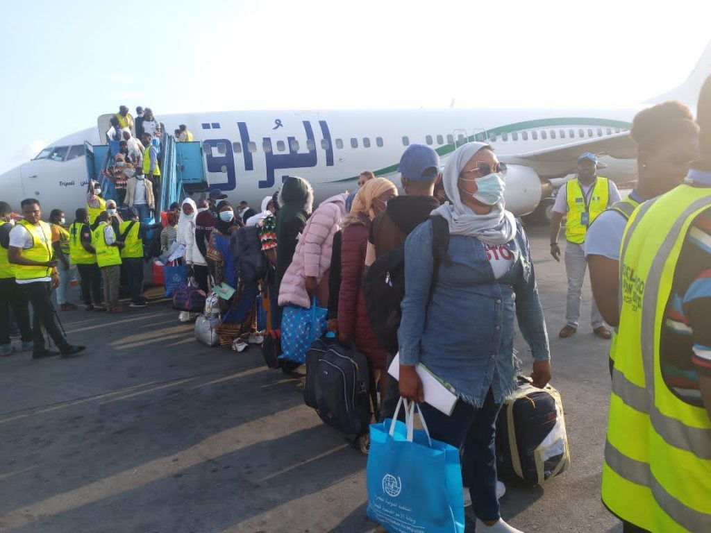 NEMA Receives 137 Stranded Nigerians From Libya