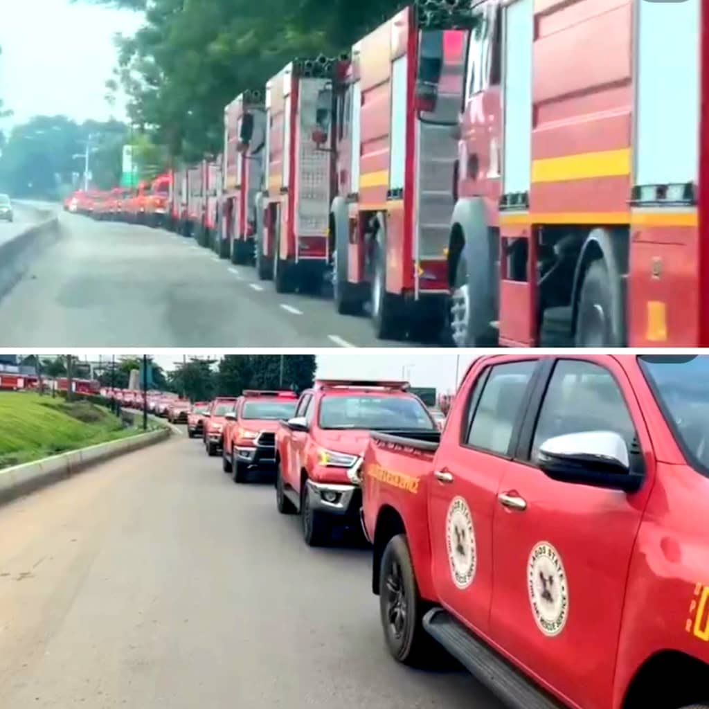 Lagos Govt Takes Delivery Of Firefighting Equipment