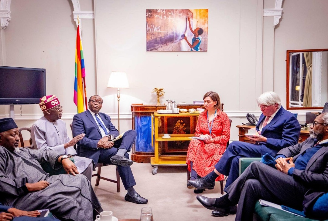 Tinubu Meets UK Minister For Africa