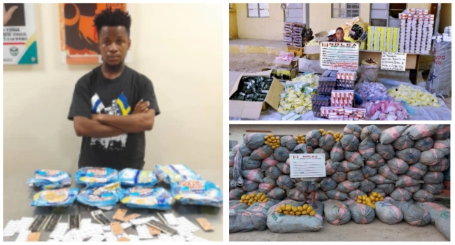 NDLEA Apprehends 1.7million Opioid Pills In Noodles, Others At Lagos Airport