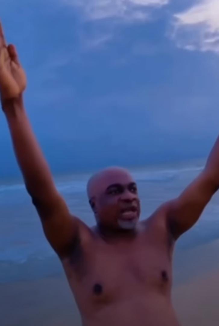 Star Actor Goes Naked In Public, Prays For Tinubu's Victory - OsunDefender