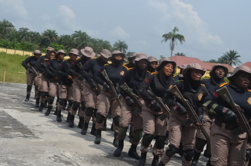 NIS Graduates First Batch Of Female Armed Squad