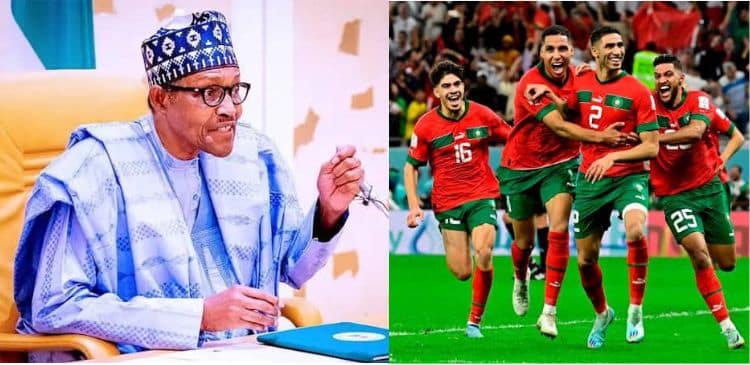 Qatar 2022: Buhari Commends Morroccan Team For Making Africa Proud