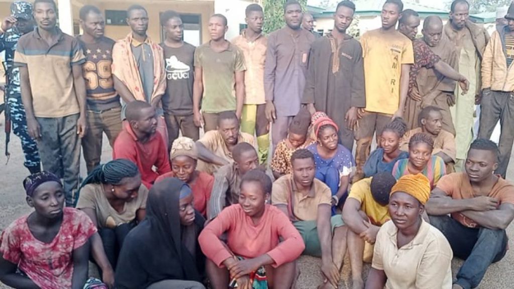 Nigeria Police Invade Forest, Rescue 30 Kidnap Victims In Nasarawa State