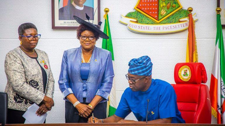 Governor Makinde Swears-in Acting Chief Judge Of Oyo