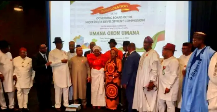 JUST-IN: FG Inaugurates NDDC Governing Board