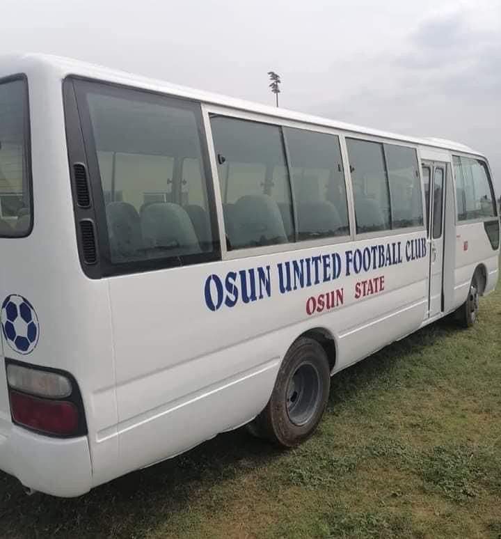Osun United Gets New Team Bus