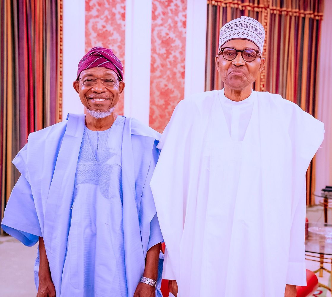 President Buhari Confers Con Award On Aregbesola