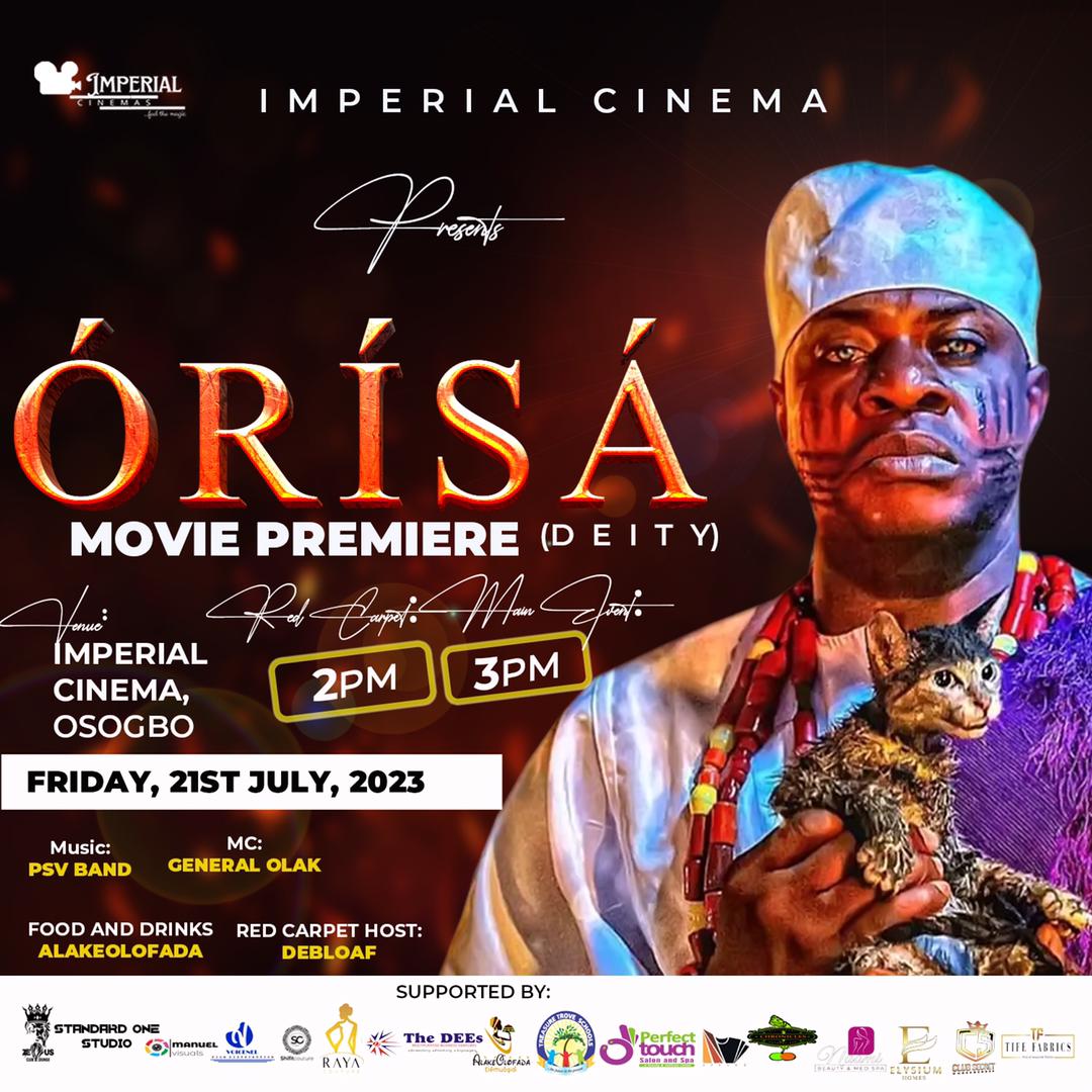Imperial Cinemas, Osogbo Premieres ‘Òrìṣà’ On Friday