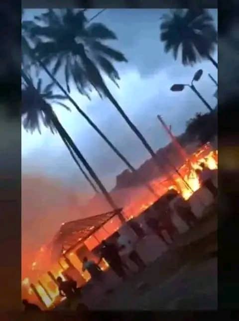 Fire Razes Ife Grand Resort