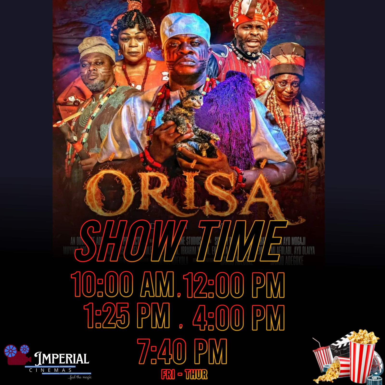 CINEMA: Top Movies Showing In Osogbo This Week