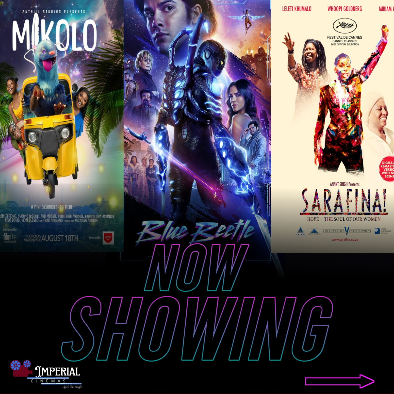 CINEMA: Top Movies Showing In Osogbo This Weekend