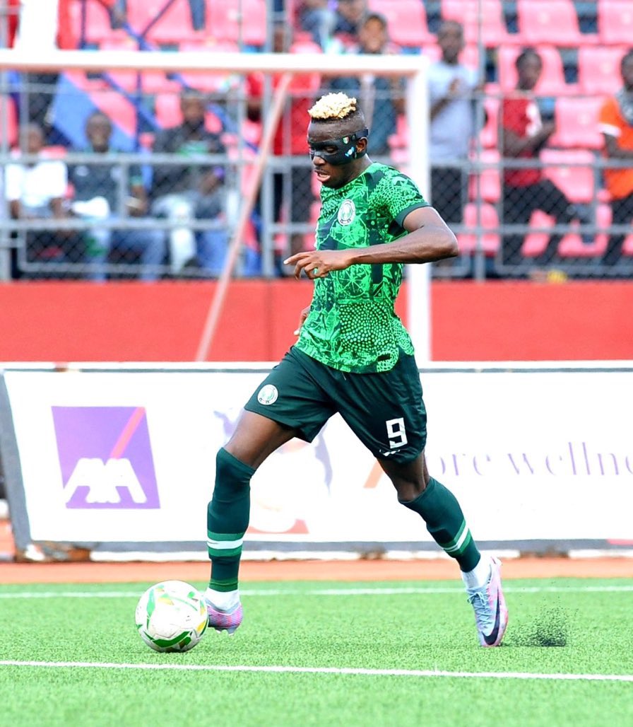Osimhen Nets Another Hat-trick As Eagles Whitewash Sao Tome & Principe