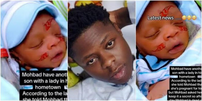 Reactions As Lady Claims To Have Another Baby For Mohbad