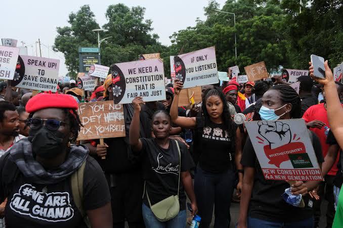Protest Rocks Ghana Over Economic Hardship
